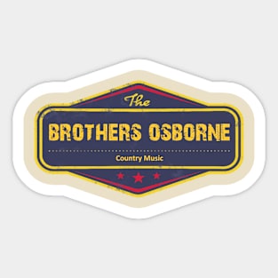 Brothers Osborne Sticker